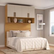 Ponte Modulada Cabeceira Aérea Casal 4 Portas 170cm 100% MDF Trend Altezza