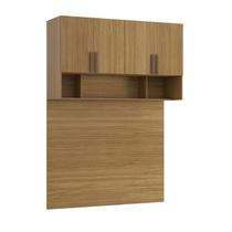 Ponte Modulada Cabeceira Aérea Casal 4 Portas 170cm 100% MDF Trend Altezza