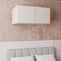 Ponte Modular 80cm com 2 Portas Jade CabeCasa MadeiraOriginals Branco Ponte Modular 80cm com 2 Portas Jade CabeCasa MadeiraOriginals Branco