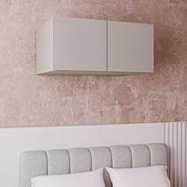 Ponte Modular 80cm com 2 Portas Jade CabeCasa MadeiraOriginals Cinza Urbano Ponte Modular 80cm com 2 Portas Jade CabeCasa MadeiraOriginals Cinza Urbano