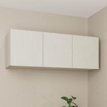 Ponte Modular Casal 100% MDF 3 Portas Orion CabeCasa MadeiraOriginals Aveia/Linho Ponte Modular Casal 100% MDF 3 Portas Orion CabeCasa MadeiraOriginals Aveia/Linho
