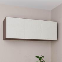 Ponte Modular Casal 100% MDF 3 Portas Orion CabeCasa MadeiraOriginals Mocha/Linho Ponte Modular Casal 100% MDF 3 Portas Orion CabeCasa MadeiraOriginals Mocha/Linho