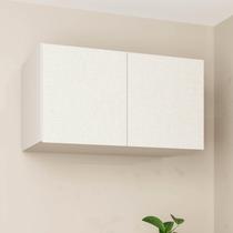 Ponte Modular Solteiro 100% MDF 2 Portas Orion CabeCasa MadeiraOriginals Aveia/Linho Ponte Modular Solteiro 100% MDF 2 Portas Orion CabeCasa MadeiraOriginals Aveia/Linho