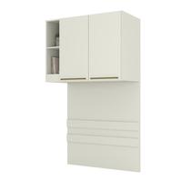 Ponte Modular Solteiro 4 Portas Seletto Areia Ponte Modular Solteiro 4 Portas Seletto Areia