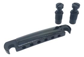 Ponte MXP cordal guitarra Preto Stop tailpiece STAIL01BK