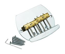 Ponte para Baixo Guyker GB1007 Cromado para 4 Cordas com Espaçamento de 19,3 mm