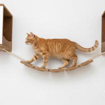 Ponte Para Gatos MDF REFORÇADO Premium Playground Gatos Gatificação Brinquedos Para Gatos -