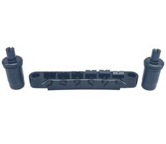 Ponte para guitarra fixa tune-o-matic LP Preta MXP Ponte para guitarra fixa tune-o-matic LP Preta MXP