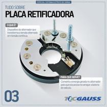 Ponte retificadora 85Ah 12V Vw Golf 1994 a 1998 Gauss