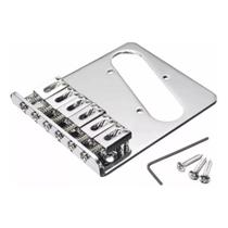 Ponte Telecaster Cod6 Prateada Modelo Clássico com Ajuste