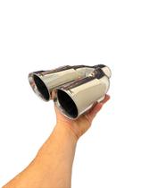 Ponteira 3 Polegadas Chanfrada Duplo Inox da Nox