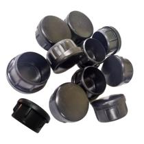 Ponteira Acabamento Interna Redonda 1"1/4 Preta - 500pc