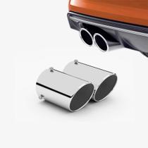 Ponteira Aço Inox Audi A1 A3 A4 Q3 Q5 Golf Jetta Xc60 S60 Ponteira Aço Inox Audi A1 A3 A4 Q3 Q5 Golf Jetta Xc60 S60