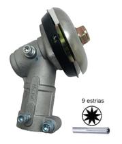 Ponteira Caixa Transmissão Roçadeira Tubo 28mm X 9 Estrias