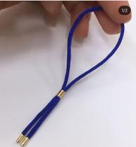 Ponteira cetim com regulador ouro 18k