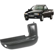 Ponteira Compativel Courier 97 a 99 Traseira Preta Lado Esquerdo