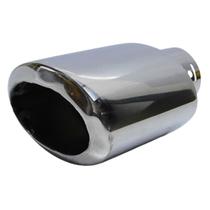 Ponteira Cromada Chanfrada Oval Inox 4.5 Pol P/ Adaptação