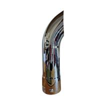 PONTEIRA CROMADA CURVA 5 X 530 mm ( GRANDE )