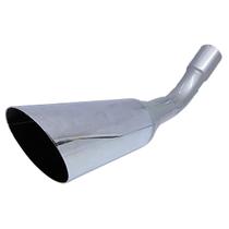 Ponteira Cromada S10 E Blazer 3 Polegadas Para Adaptação S39