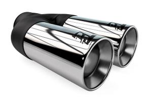 Ponteira de Escapamento Aço Inox Luzian P011 Dupla