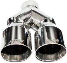 Ponteira de Escapamento Aço Inox Luzian P020 Dupla