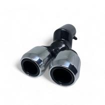 Ponteira De Escapamento Carro Saída Dupla Honda Civic G10 Touring Turbo 2017 2018 2019 2020 2021 2022 2023 2024 2025