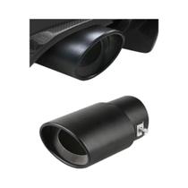 Ponteira de Escapamento Cromada em Aço Inoxidável 2,5 Polegadas