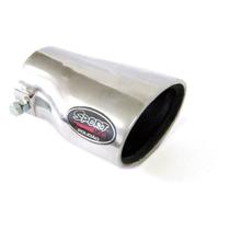 Ponteira de Escapamento Esportivo Alumínio A2 1 3/4 A 2 Polegadas Polidão