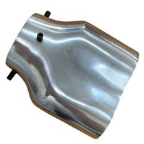 Ponteira de Escapamento Esportivo Alumínio Retangular Longa