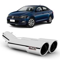 Ponteira De Escapamento Volkswagen Virtus 2018 Até 2023 Top