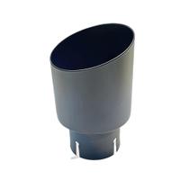 Ponteira De Escape Universal De Aço Inoxidável 89mm 101mm Para Carro - Silenciador Reto Simples