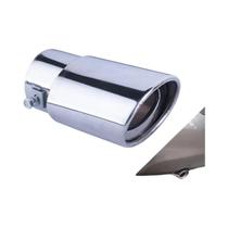 Ponteira De Escape Universal Em Aço Inoxidável DSYCAR 1 Peça Acessório De Decoração Automotiva DIY Ponteira De Escape Universal Em Aço Inoxidável DSYCAR 1 Peça Acessório De Decoração Automotiva DIY