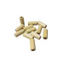 Ponteira De Madeira Bolinha Canudo Rolo 30 Mm Fino Pct Com 50 Artesanato