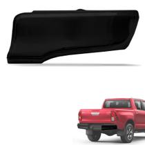 Ponteira de Parachoque Traseiro Hilux 2016 a 2022 Lado Direito Preto Bepo Ponteira de Parachoque Traseiro Hilux 2016 a 2022 Lado Direito Preto Bepo