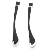 Ponteira de Silicone para Óculos Par Antiderrapante para Haste 6,5cm