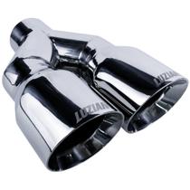 Ponteira Dupla em Aço Inox Luzian P020 com Y - 3,5 Polegadas Ponteira Dupla em Aço Inox Luzian P020 com Y - 3,5 Polegadas