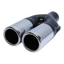 Ponteira Dupla Esportiva Reta Entrada de 2 Polegadas