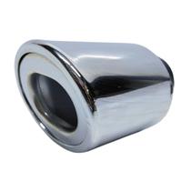 Ponteira Encaixe 2 pol Universal Adaptação Cromada escap Gol Ponteira Encaixe 2 pol Universal Adaptação Cromada escap Gol