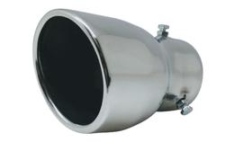 Ponteira Escapamento 4 Polegadas Redonda Chanfrada Alumínio Ponteira Escapamento 4 Polegadas Redonda Chanfrada Alumínio