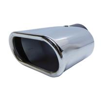 Ponteira Escapamento Carro Aço Encaixe 2.1/4" Polegadas Oval Ponteira Escapamento Carro Aço Encaixe 2.1/4" Polegadas Oval