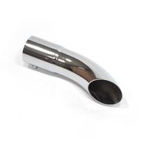 Ponteira Escapamento Cromada Curta 2 Polegadas 25cm Caminhão Bepo