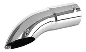 Ponteira Escapamento Curva 4 polegadas x 380mm Ponteira Escapamento Curva 4 polegadas x 380mm