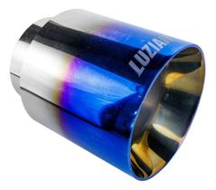 Ponteira Escapamento Luzian P018 Inox Burned 4 Polegadas