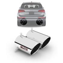 Ponteira Esportiva Para Escapamento Ponta Dupla Audi Q5