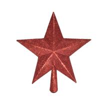 Ponteira Estrela Decoração Arvore de Natal 24 cm - Hiper Festa