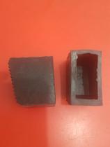 Ponteira Externa Borracha 40mm x 20mm para escada Ponteira Externa Borracha 40mm x 20mm para escada