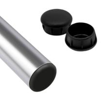 Ponteira Interna P/ Pé de Cadeira 1" e 1/2 (38mm) Preta 24pc Ponteira Interna P/ Pé de Cadeira 1" e 1/2 (38mm) Preta 24pc