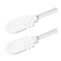 Ponteira Italiana Poleiro 13mm - Branco - Kit Com 24 und