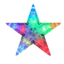 Ponteira Led Para Árvore De Natal 15cm 10 Lâmpadas Colorido 110v Decoração Natalina