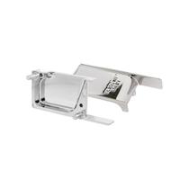 Ponteira Lisa Cromado Para Puxador de 18 Mm Pe175 Rometal Ponteira Lisa Cromado Para Puxador de 18 Mm Pe175 Rometal